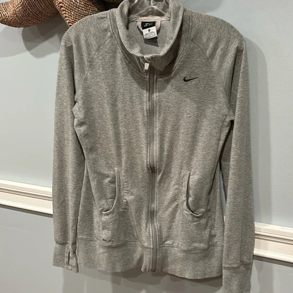 Nike Dri-Fit Atheltic Jacket, Medium | Gray - Picture 1 of 8